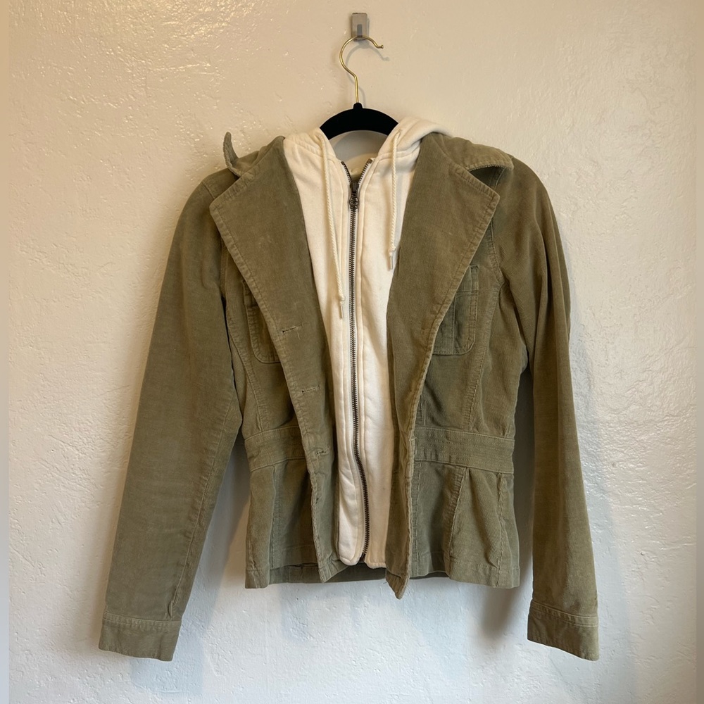 Green Cord Jacket